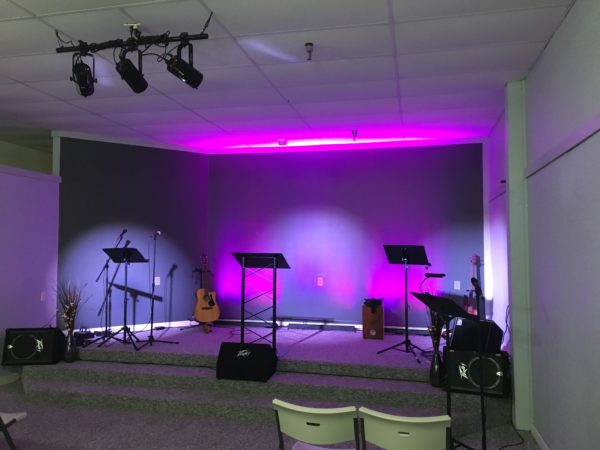 Stage Lighting Installation at Grace Community Church in Berea ...